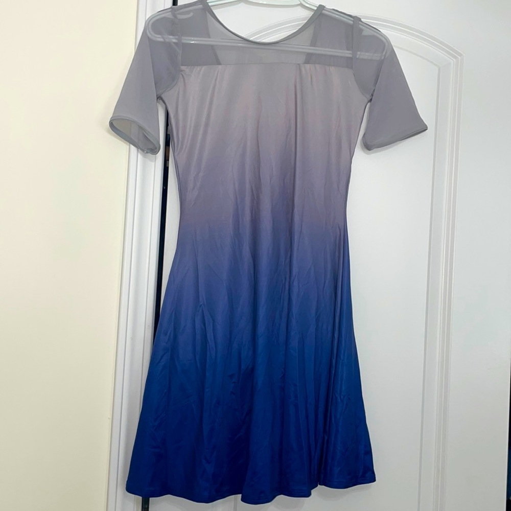 Blue Contemporary Dance Costume